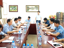 Lãnh đạo UBND xã Dương Hòa tổ chức Hội nghị làm việc với Trung tâm Dịch vụ tổng hợp về kết quả triển khai nhiệm vụ Quý I và phương hướng nhiệm vụ Quý II năm 2026