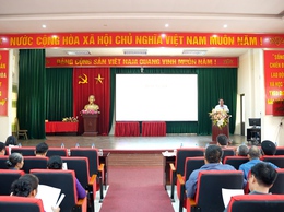 Hội nghị phổ biến mục đích, ý nghĩa, tầm quan trọng của dự án: Xây dựng thay thế trường mầm non vùng bãi Dương Liễu