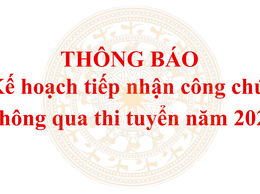 Chi cục An toàn vệ sinh thực phẩm Hà Nội thông báo kế hoạch tiếp nhận công chức không qua thi tuyển năm 2026
