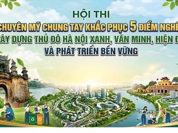 Hào hứng công tác chuẩn bị tham gia hội thi 