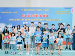 Phường Từ Liêm tổ chức thi đấu và trao giải các môn thể thao học sinh năm 2026

