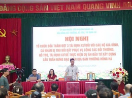 114 hộ dân bốc thăm tái định cư để thực hiện dự án cầu Trần Hưng Đạo