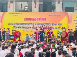 XÃ VĨNH THANH TỔ CHỨC CHƯƠNG TRÌNH GIỚI THIỆU, BIỂU DIỄN CÁC VỞ DIỄN CHUYỂN THỂ TỪ TÁC PHẨM VĂN HỌC