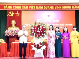 Phường Phú Thượng tổ chức thành công Đại hội Đại biểu Hội Chữ Thập Đỏ lần thứ nhất, nhiệm kỳ 2026–2031