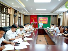 Đảng ủy xã Phú Cát họp Ban Chỉ đạo, quyết liệt đẩy nhanh tiến độ giải phóng mặt bằng các dự án trọng điểm