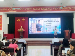 Phường Phú Lương tập huấn ứng dụng trí tuệ nhân tạo, ký kết hợp tác đào tạo chuyển đổi số