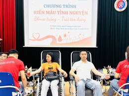 Trao giọt máu hồng, gửi trọn niềm hy vọng