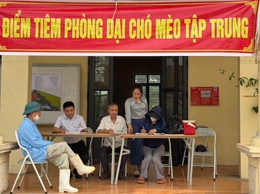 XÃ NỘI BÀI TRIỂN KHAI TIÊM PHÒNG BỆNH DẠI CHO ĐÀN CHÓ, MÈO NĂM 2026