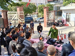 Khuyến cáo bảo đảm an toàn phòng cháy, chữa cháy tại kho, xưởng sản xuất