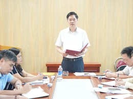 Đồng chí Bí thư Đảng uỷ, Chủ tịch HĐND xã làm việc với Ban Thường trực UB MTTQ và các tổ chức chính trị - xã hội về kết quả công tác quý I, triển khai nhiệm vụ trọng tâm quý II/2026