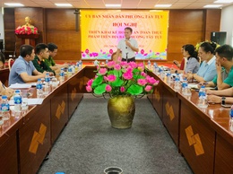 Phường Tây Tựu tăng cường kiểm soát ATTP bảo vệ sức khoẻ người tiêu dùng.