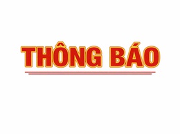 Thông báo tuyển sinh các chương trình học bổng năm 2026