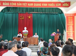 Nhân dân thôn Rùa Hạ đồng thuận – yếu tố quyết định trong GPMB dự án khu đô thị thể thao Olympic