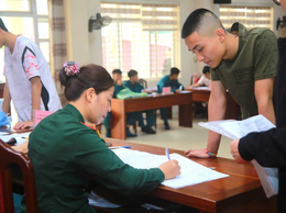 Xã Ô Diên tổ chức đăng ký thành công Nghĩa vụ quân sự,quân nhân dự bị, phương tiện kỹ thuật dự bị và Dân quân tự vệ