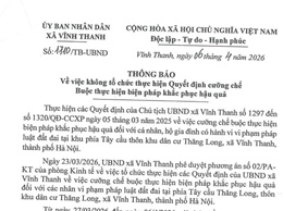 ỦY BAN NHÂN DÂN XÃ VĨNH THANH