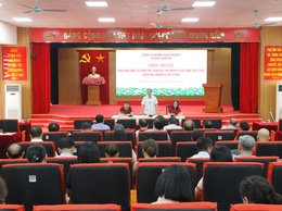 UBKT Đảng ủy phường Xuân Phương tổ chức hội nghị giao ban công tác kiểm tra, giám sát quý I năm 2026