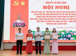 Ứng Thiên: Tổng kết cuộc thi bầu cử, triển khai cuộc thi chính luận lần thứ VI năm 2026