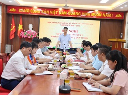 HĐND xã Vĩnh Thanh khoá II, nhiệm kỳ 2026 -2031 tổ chức Hội nghị sơ kết công tác quý I, triển khai nhiệm vụ công tác quý II/2026