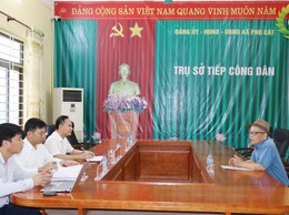 Phú Cát: Lãnh đạo UBND xã tiếp công dân, tập trung giải quyết kiến nghị về đất đai