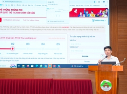 QUỐC OAI: TỔ CHỨC HỘI NGHỊ TẬP HUẤN SỬ DỤNG HỆ THỐNG THÔNG TIN GIẢI QUYẾT THỦ TỤC HÀNH CHÍNH CỦA ĐẢNG