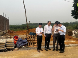 Xã Phú Cát kiên quyết xử lý các trường hợp vi phạm đất đai tại thôn Long Phú và thôn Thắng Đầu