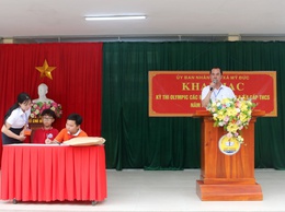 Xã Mỹ Đức khai mạc Kỳ thi Olympic các môn văn hoá lớp 6, 7, 8 năm học 2025–2026