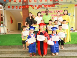 Trường Mầm non Tản Viên tổ chức thành công Hội thi “Rung chuông vàng” năm học 2025 - 2026