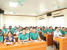 Hội Nông dân xã Thuận An tuyên truyền Luật Đất đai (sửa đổi); thông tin về công tác giải phóng mặt bằng thực hiện các dự án trên địa bàn xã Thuận An