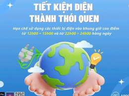 Phường Khương Đình tuyên truyền tiết kiệm điện trên địa bàn