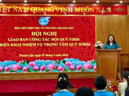 Hội LHPN phường Thanh Liệt triển khai hiệu quả công tác quý I/2026