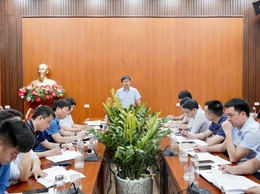 CHỦ TỊCH UBND XÃ KIM ANH LÀM VIỆC VỚI TRUNG TÂM DỊCH VỤ TỔNG HỢP