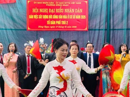 Phường Đông Ngạc có nhiều đổi mới trong việc tổ chức Hội nghị đại biểu Nhân dân bàn việc xây dựng đời sống văn hóa năm 2026