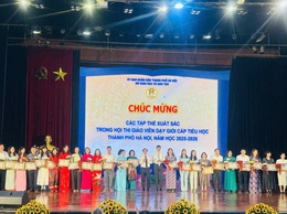 Phường Tùng Thiện đạt thành tích cao tại Hội thi Giáo viên dạy giỏi cấp Tiểu học thành phố Hà Nội năm học 2025-2026