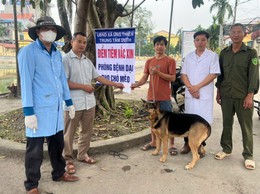 TRUNG TÂM DỊCH VỤ TỔNG HỢP TRIỂN KHAI TIÊM PHÒNG VẮC XIN DẠI CHO ĐÀN CHÓ, MÈO TRÊN ĐỊA BÀN XÃ ỨNG THIÊN ĐỢT I NĂM 2026