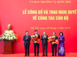 Đồng chí Trần Đức Thắng được bầu là Trưởng Đoàn đại biểu Quốc hội thành phố Hà Nội