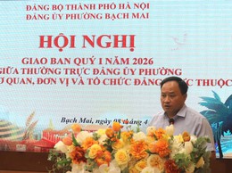Phường Bạch Mai chuyển biến rõ nét trong giải quyết 5 “điểm nghẽn”, phấn đấu tăng trưởng từ 11%