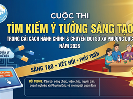 Xã Phượng Dực đẩy mạnh cải cách hành chính, chuyển đổi số