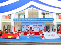 Sôi nổi ngày hội thể thao năm học 2025–2026 tại Trường Mầm non Thanh Mỹ