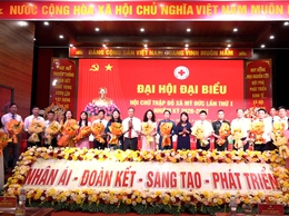 Hội Chữ thập đỏ xã Mỹ Đức phát huy vai trò nòng cốt trong hoạt động nhân đạo từ thiện