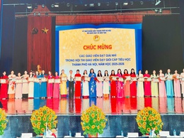 Tổng kết cuộc thi giáo viên dạy giỏi Thành phố
cấp tiểu học năm học 2025 – 2026