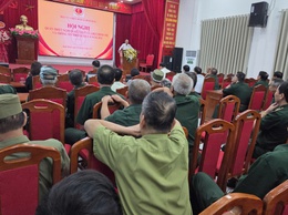 Hội Cựu chiến binh xã Bình Minh quán triệt Nghị quyết số 57 của Bộ Chính trị và thông tin thời sự quý II năm 2026