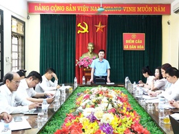 XÃ DÂN HÒA TỔ CHỨC HỘI NGHỊ ĐÁNH GIÁ KẾT QUẢ THỰC HIỆN CHỈ TIÊU BHXH, BHYT QUÝ I NĂM 2026