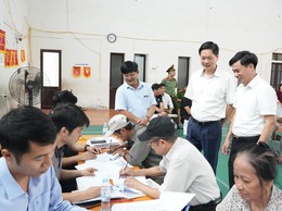 Xã Dương Hoà tiếp tục chi trả tiền bồi thường giải phóng mặt bằng Dự án thành phần 1 - Depot Sơn Đồng
