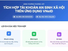 PHƯỜNG PHƯƠNG LIỆT ĐẨY MẠNH TÍCH HỢP TÀI KHOẢN AN SINH XÃ HỘI TRÊN ỨNG DỤNG VNEID