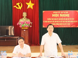 ĐẢNG ỦY XÃ CỔ ĐÔ LÀM VIỆC VỚI CỤM CẤP ỦY SỐ 07 TRIỂN KHAI NHIỆM VỤ QUÝ II NĂM 2026