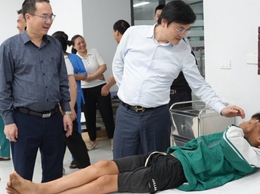 Đoàn công tác Sở Y tế Hà Nội khảo sát thực tế tại các đơn vị 
