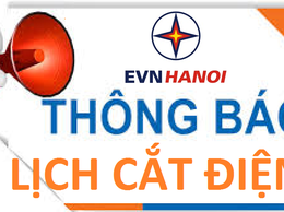 THÔNG BÁO LỊCH CẮT ĐIỆN THÁNG 5/2026