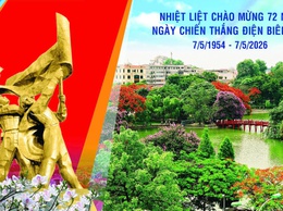 Kỷ niệm 72 năm Chiến thắng lịch sử Điện Biên Phủ (7/5/1954-7/5/2026): Tự hào về lịch sử và tin tưởng vào tương lai tươi sáng của đất nước