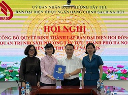 NHCSXH Phường Tây Tựu triển khai thực hiện nhiệm vụ trọng tâm quý II năm 2026