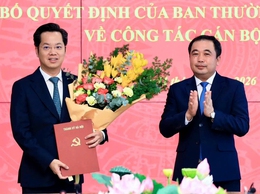 Bí thư Hoàn Kiếm Vũ Đăng Định giữ chức Trưởng Ban Tổ chức Thành ủy Hà Nội